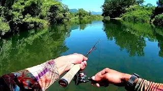 #ULTRALIGHT EM MAQUIN&Eacute;- RS #JOANA EM &Aacute;GUA CRISTALINA (Ultralight Fishing Brasil)