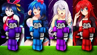 TOP HIGH SCHOOL DXD ANIME MINECRAFT BEDWARS TEXTURE PACK