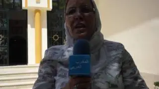 الأستاذة مريم مديرة معهد التقنيين المتخصصين في البستنة بمكناس في تصريح لجريدة المغرب العربي