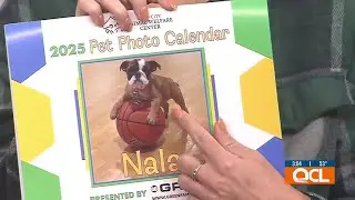2025 pet photo calendars now available as Quad City Animal Welfare Center fundraiser