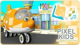 Wheels on the Plane ✈️ Nursery Rhymes and Kids Song