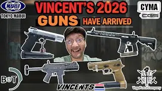 Vincent's 2026 Guns Have Arrived #besthobbies #airsoft #coolsport