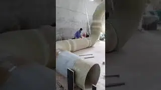 FRP pipe Line joint short video