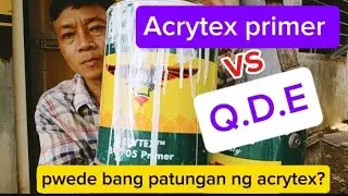 pwede bang patungan Ng acrytex primer Ang quick drying enamel?@5mblog995