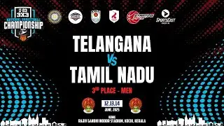 U23 3X3 | 3RD PLACE - MEN | TELANGANA VS TAMIL NADU | NATIONAL BASKETBALL CHAMPIONSHIP 2025