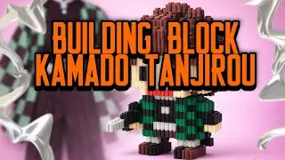 Build Kamado Tanjirou (Building Block-Building Bricks)