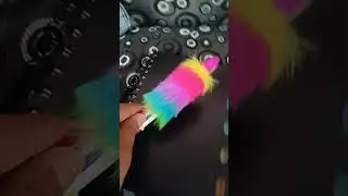 Cute, beautiful, colourful, furry pen 🤩🤩