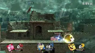Directo de Smash Bros sala con items personaje random