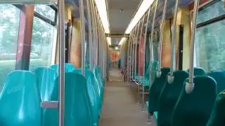 Ritje in RET metro type SG2/1 5405 Binnenhof - Graskruid (subway ride Rotterdam)
