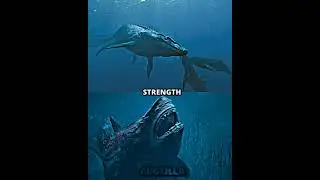 Mosasaurus vs the meg #wisedit