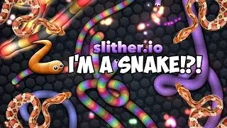 I'M A SNAKE!?! | Slither.io