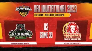 2023 ABL Invitational (KL): Macau Black Bears vs Singapore Slingers