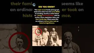Adolf Hitler Before History Changed Him | A Rare Family Photo from the Early 1900s