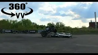 360 VR Videos 4K!! Virtual Monster Truck Experience! The Raminator Event Car Show 2021