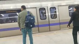 Magenta Line Delhi Metro Station