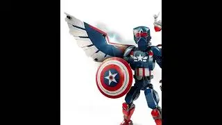 Оцените все 4 набора LEGO Captain America!