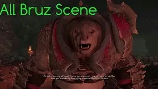 Shadow Of War Story Bruz The Chopper All Cutscenes Cinematic