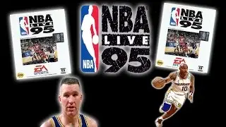 NBA Live 95 - 1080pHD(60FPS) - Chris Mullin Stay Cooking! Hawks at Warriors Ep.1