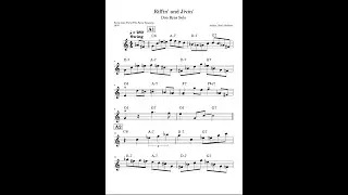 Riffin' and Jivin'-  Don Byas Solo Transcription (Savoy Jam Party 1976)