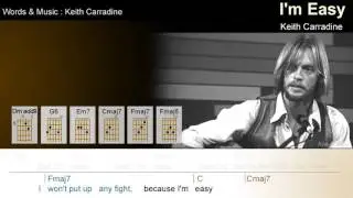 I'm Easy _ Keith Caradine