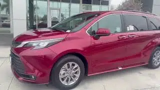 2026 Toyota Sienna XLE Hybrid 8gh&ecirc;&rsquo; + DVD entertainment system xem film