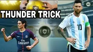 THUNDER BLACK BALL TRICK IN GOLD AGENT{#3}PES 2019 MOBILE