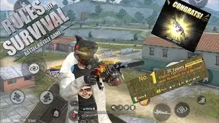 NEW AN94 Blaze 26 Kill Solo vs Fireteam 1v5 ROS! 4 teams push my house at once in Rules Of Survival!