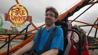 Fire Runner Reverse POV (60FPS), Lost Island New-for-2025 RMC Raptor | Non-Copyright