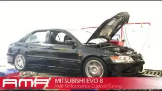 AMR Performance: Dyno Tuning - 2005 Mitsubishi EVO 8 (392hp)