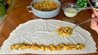 YİYEN HERKES TARİFİNİ İSTİYOR😍 PIRASALI BÖREĞİ BÖYLE DENEYİN❗️Hazır Yufkadan Börek Çiçekintarifleri