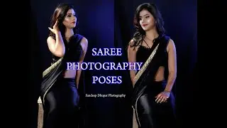 Sarees photoshoot with lighting effect | Saree photoshoot poses for girls | Best saree poses