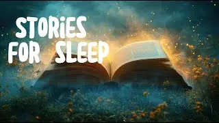 Stories For Sleep - BedTime Story - Fantasy - RainSounds - Black Screen!