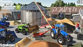 BUILDING FILLABLE GRAIN SILO WITH AN AUGER CONVEYOR | SZPAKOWO | Farming Simulator 25 | 21