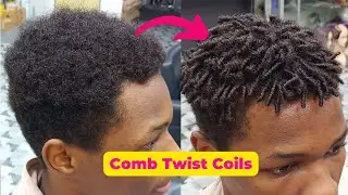 Step-by-Step Guide to Perfecting Comb Coils on Short Natural Hair