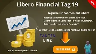 Libero Financial Review deutsch Tag 19 | online Geld verdienen passiv |  Erfahrung Token Staking 🤑