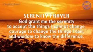 SERENITY PRAYER - BY CLEOPHAS OLUOCH
