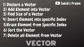 Vector in C++ Part-1 