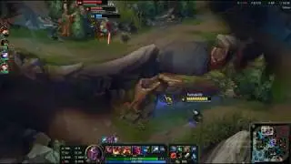Dark Harvest Shaco jungle make yii go AFK!!!! (S8)