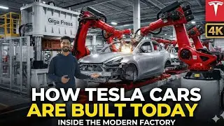 How Tesla Cars Are Built: Inside the Modern Giga factory (2025) : Step-by-Step Tesla Assembly