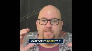 Simplify Goals: Achieve More with Fewer Categories #shorts