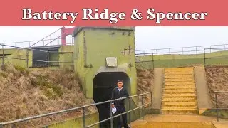 Battery Ridge & Spencer, two batteries located on the northern side of the Golden Gate.