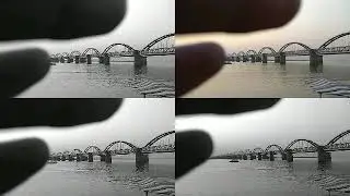 Godavari bridge in rajamandri