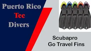Scuba Diving Scubapro Go Travel Fins