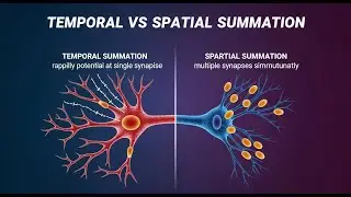 Temporal vs Spatial Summation in Neurons: What's the Difference?