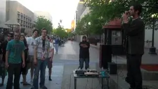 Ion live on the Iowa City pedmall 5/1/10 (second song)