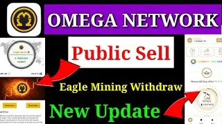 Eagle Mining Withdraw Update||OM Network Public sell||Omega network new update||Eagle Mining news