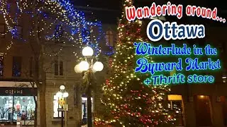 58 ❄ Wandering Around Ottawa | Hazeldean Rd. Value Village & Winterlude in the Byward Market