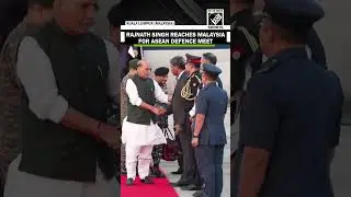 Union Defence Minister Rajnath Singh arrives in Malaysia for 12th ASEAN Defence Meet