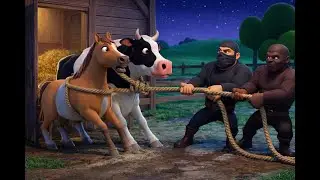 Old MacDonald&rsquo;s Animals Stolen 😱 | Sad Farm Night 🐄🐎