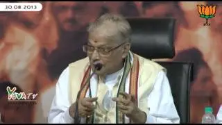 Dr. Murli Manohar Joshi speech during National Executive Meeting of Art & Cultural Cell, BJP